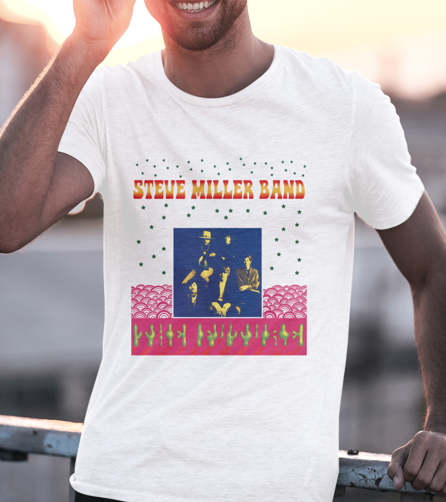 Steve Miller Band Cactus And Stars T-Shirt