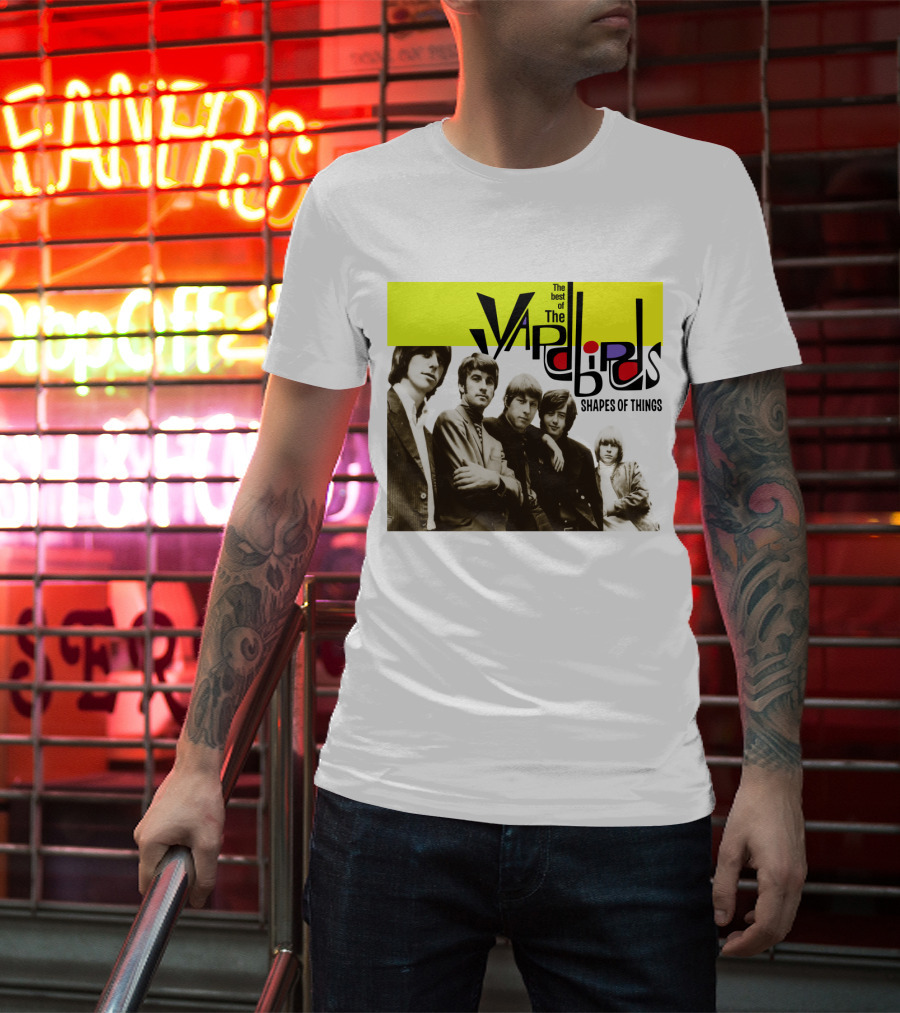 The Best Of The Yardbirds Shapes Of Things T-Shirt