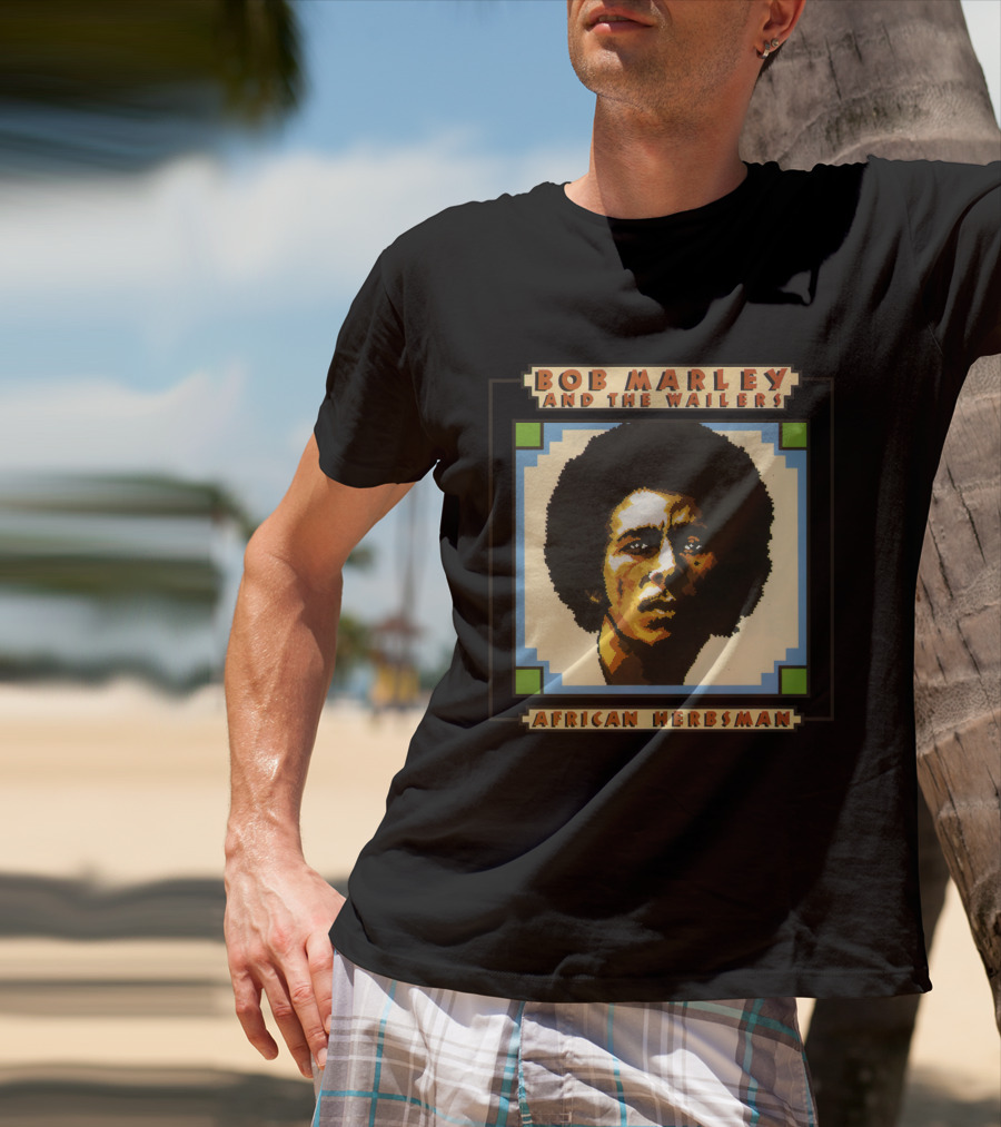 Bob Marley And The Wailers African Herbsman T-Shirt