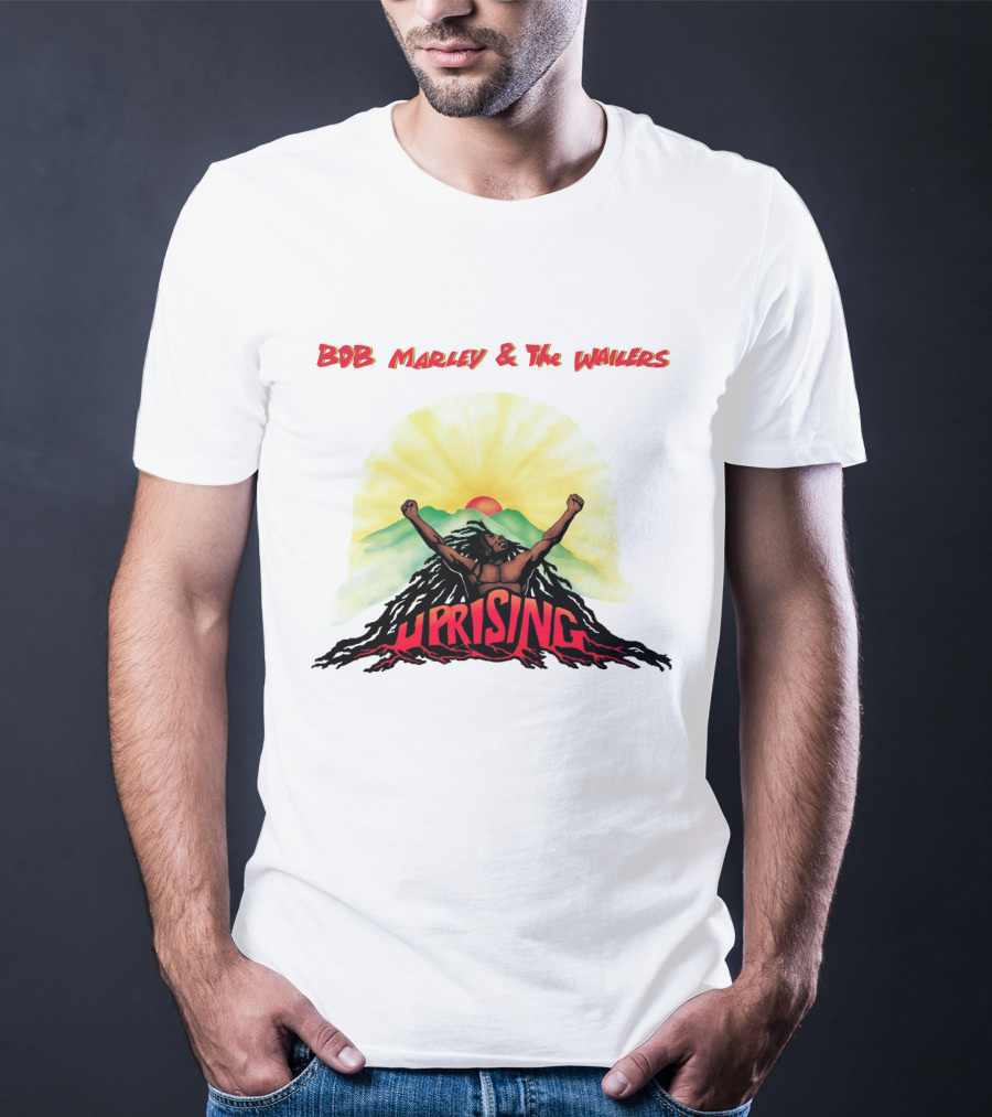 Bob Marley & The Wailers Uprising Sun Mountain Freedom T-Shirt