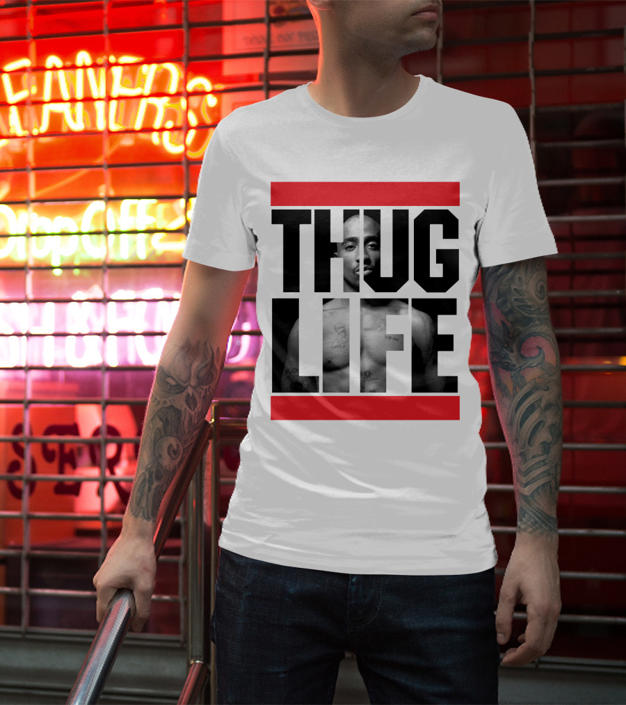 Thug Life Tpsk 37 2Pac Tribute T-Shirt