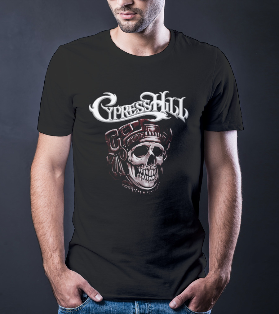 Cypress Hill Aztec Skull T-Shirt