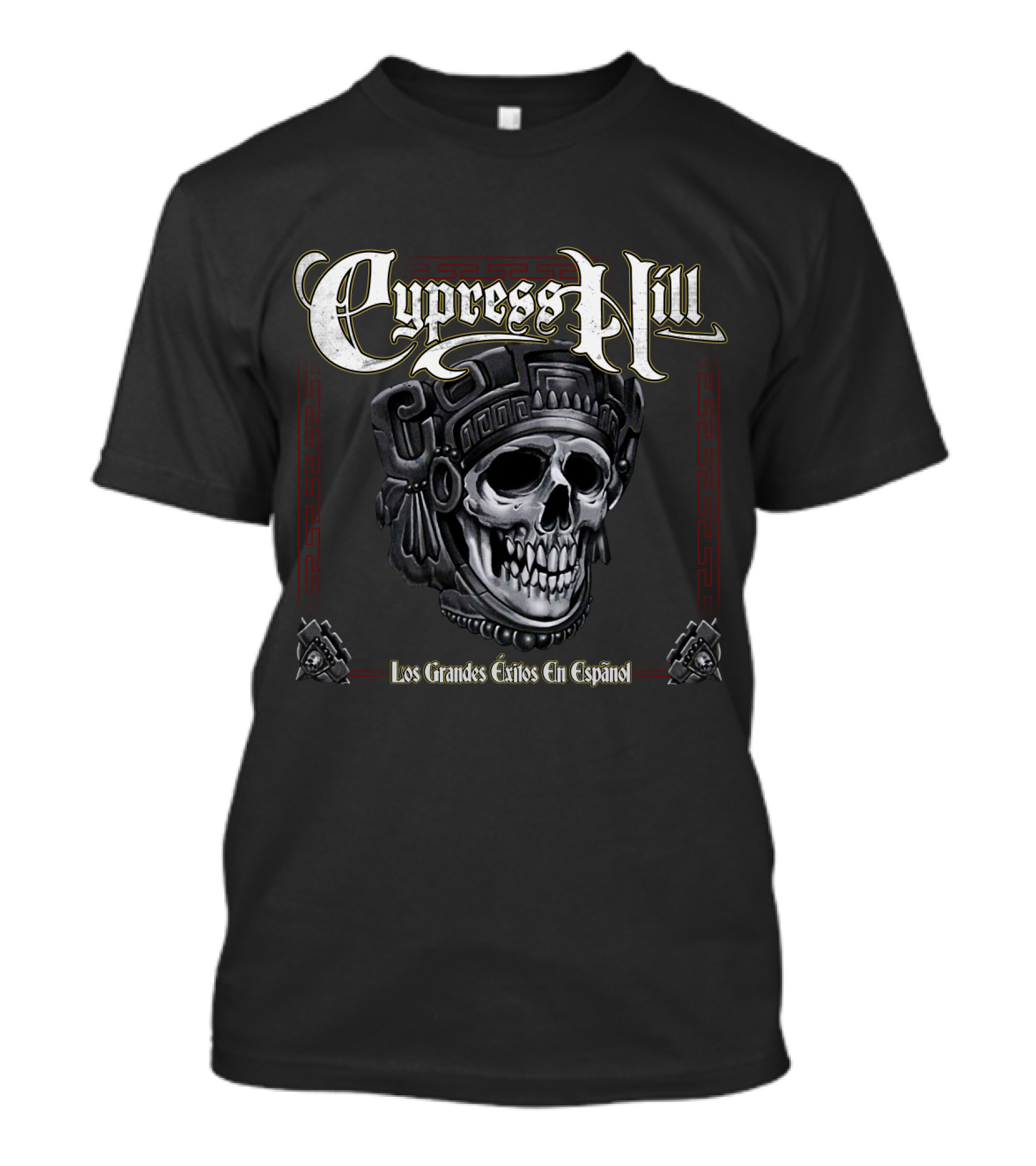 Cypress Hill Los Grandes Éxitos En Español Skull T-Shirt