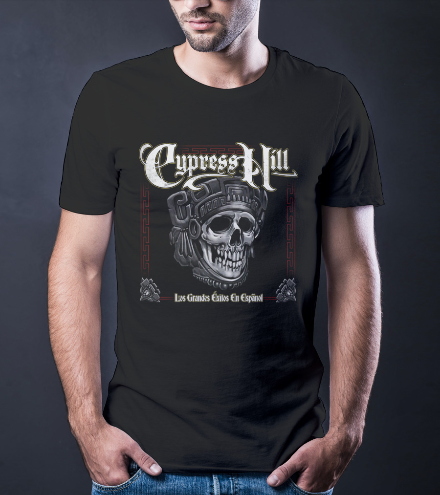 Cypress Hill Los Grandes Éxitos En Español Skull T-Shirt