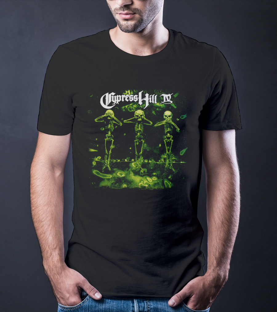 Cypress Hill Iv Skeleton Trio T-Shirt