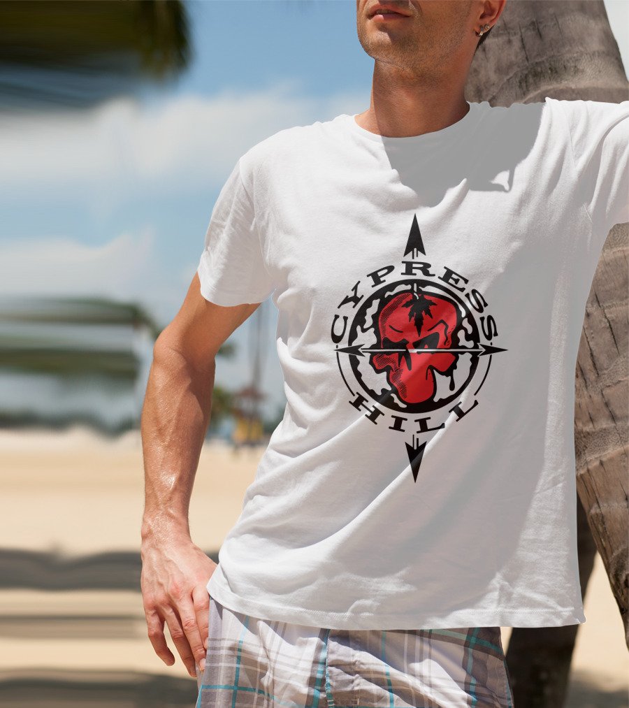 Cypress Hill Skull Compass T-Shirt