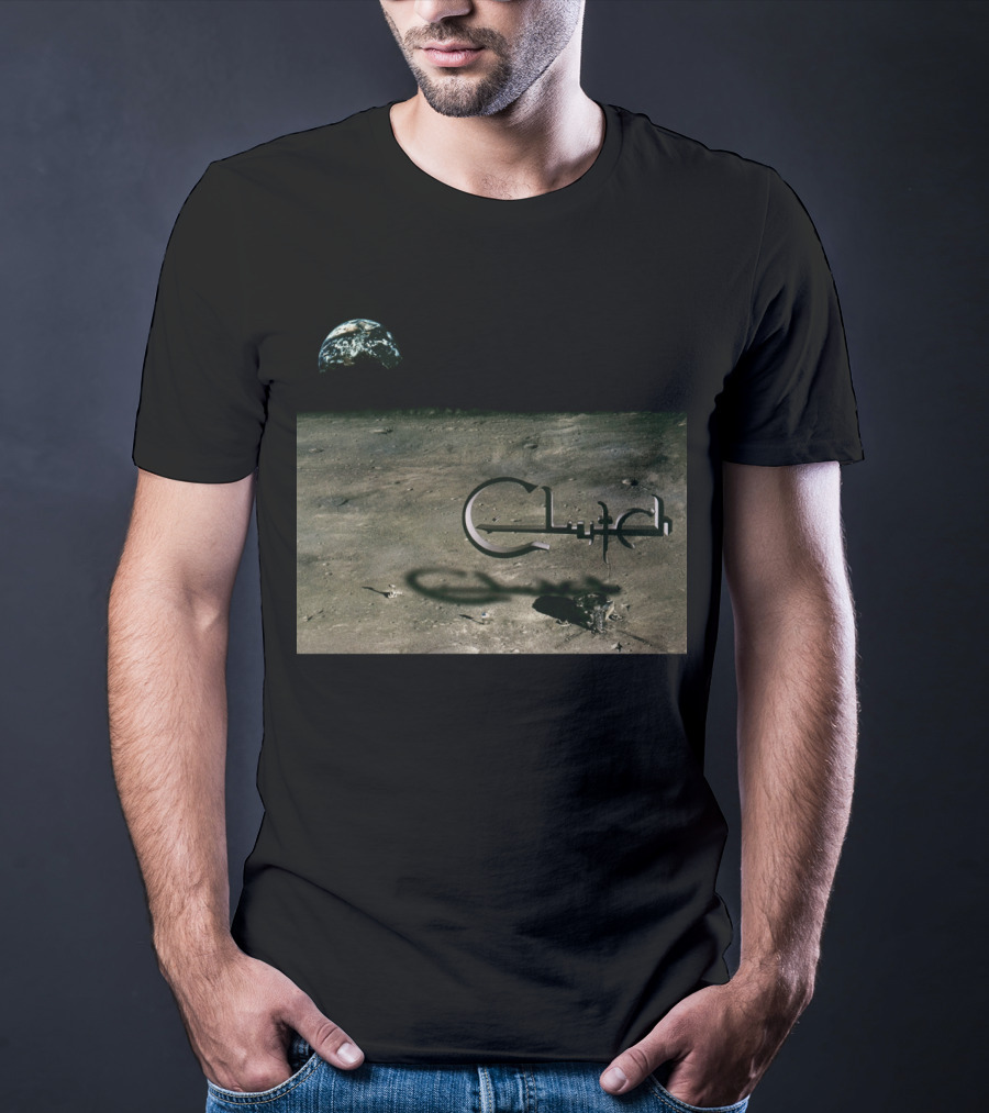 Clutch Earth Moon Landscape T-Shirt