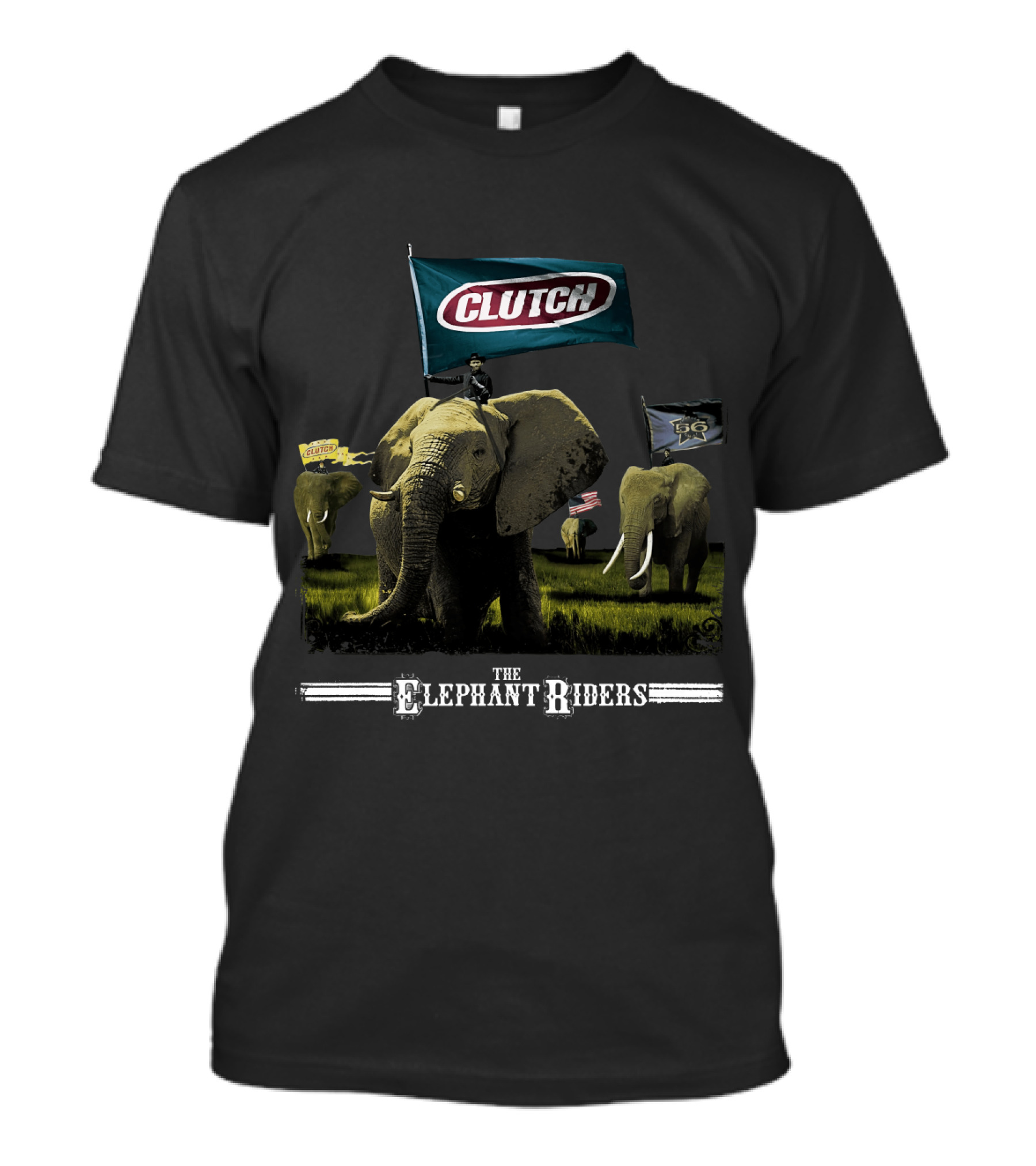 Clutch The Elephant Riders T-Shirt
