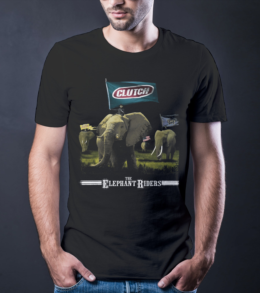 Clutch The Elephant Riders T-Shirt