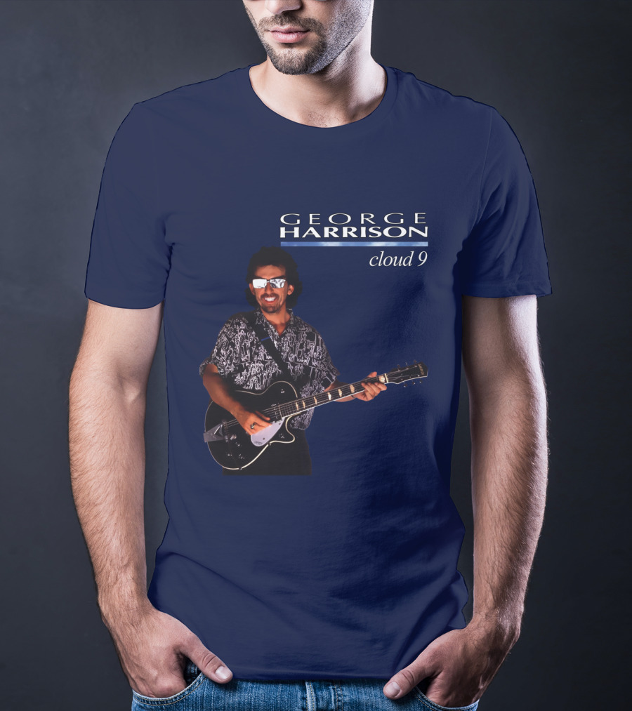 George Harrison Cloud 9 Album Art T-Shirt