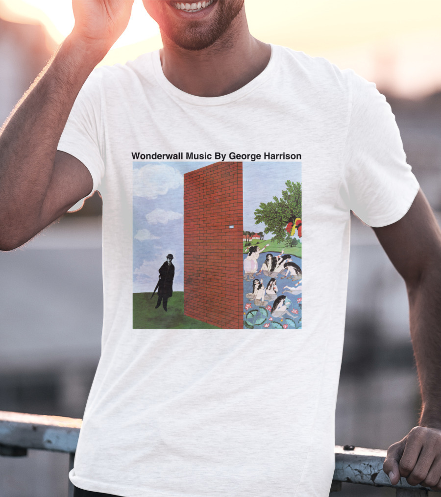 Wonderwall Music By George Harrison Album Cover T-Shirt