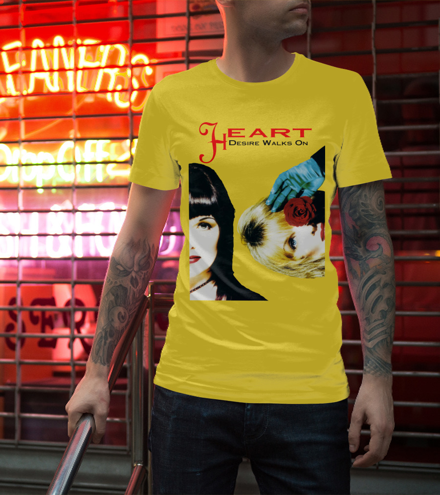 Heart Desire Walks On T-Shirt
