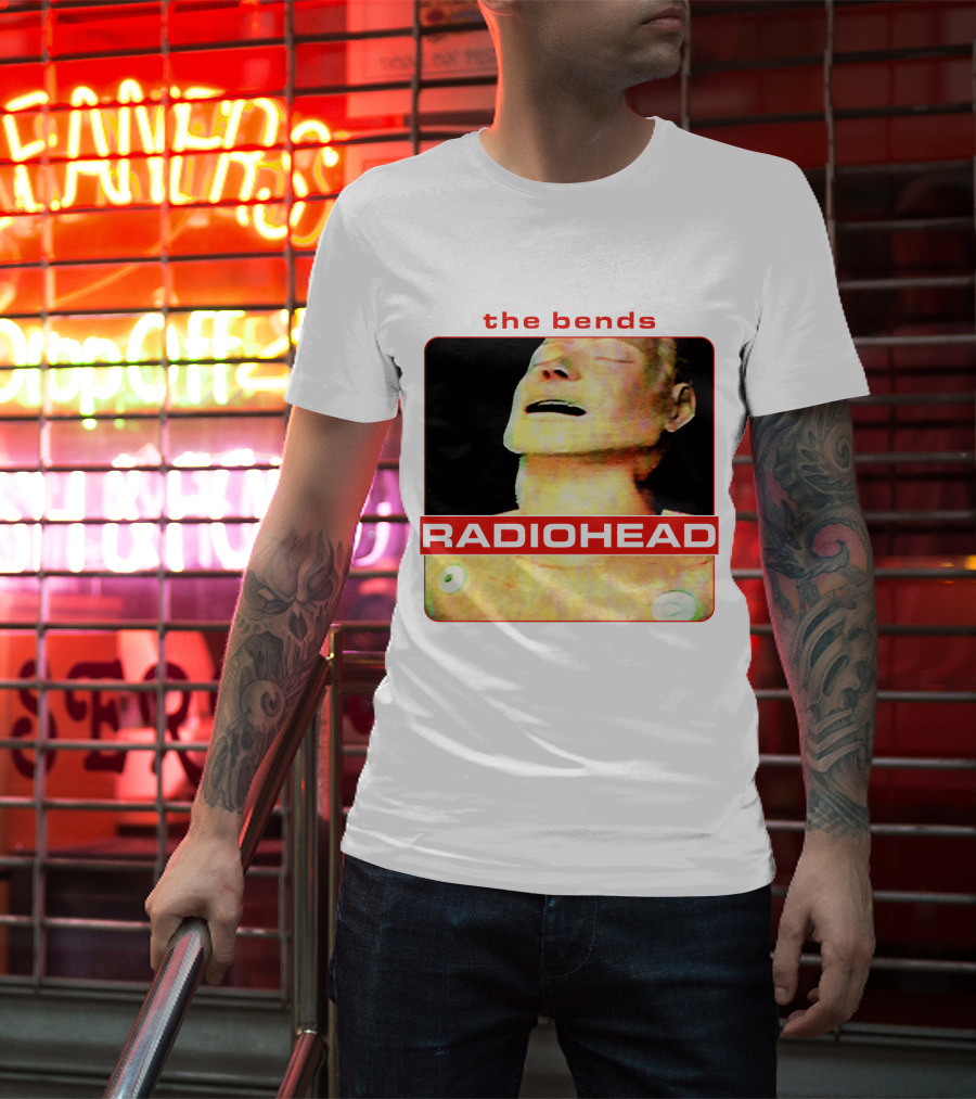 The Bends Radiohead Album Cover Iconic Art T-Shirt