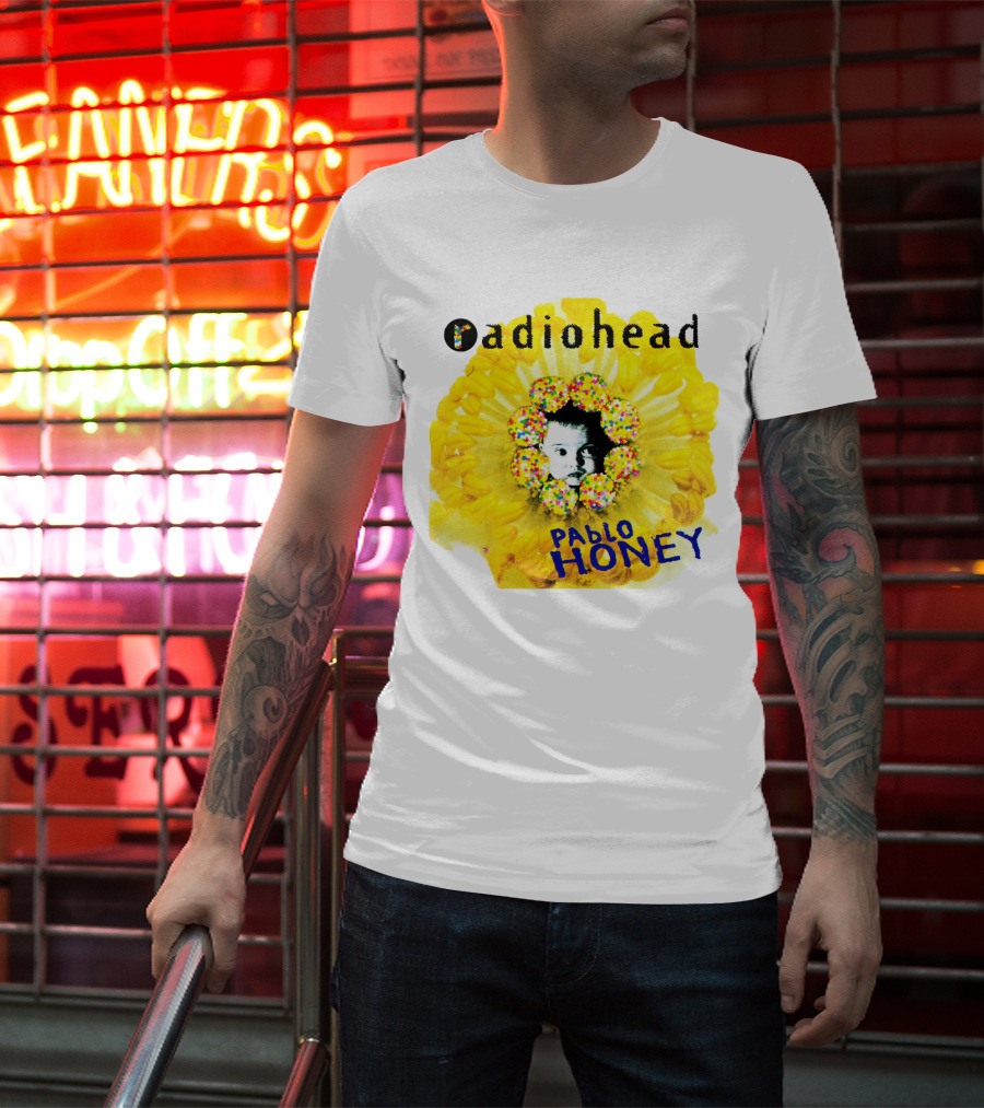 Radiohead Pablo Honey Album Cover Art T-Shirt
