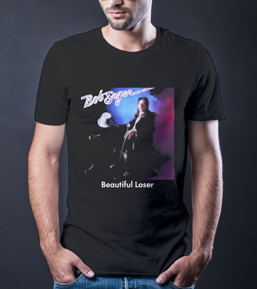 Bob Seger Beautiful Loser Album Cover T-Shirt