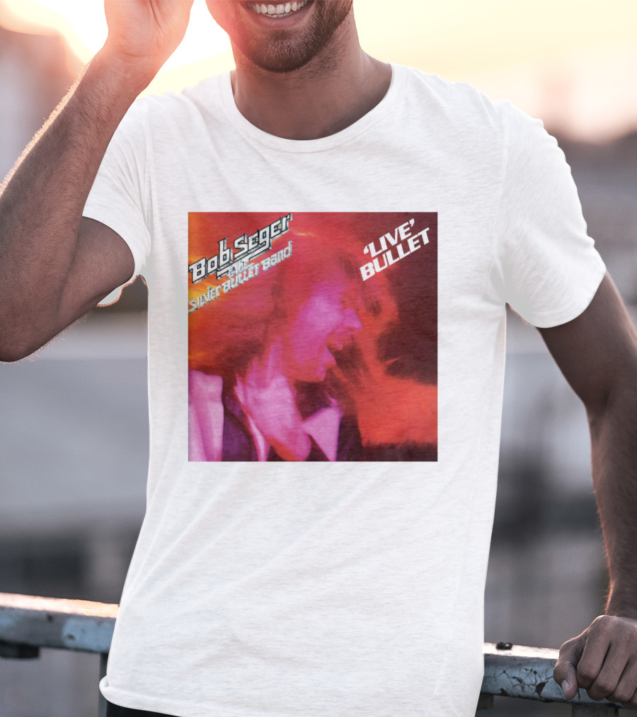 Bob Seger And The Silver Bullet Band 'Live' Bullet T-Shirt
