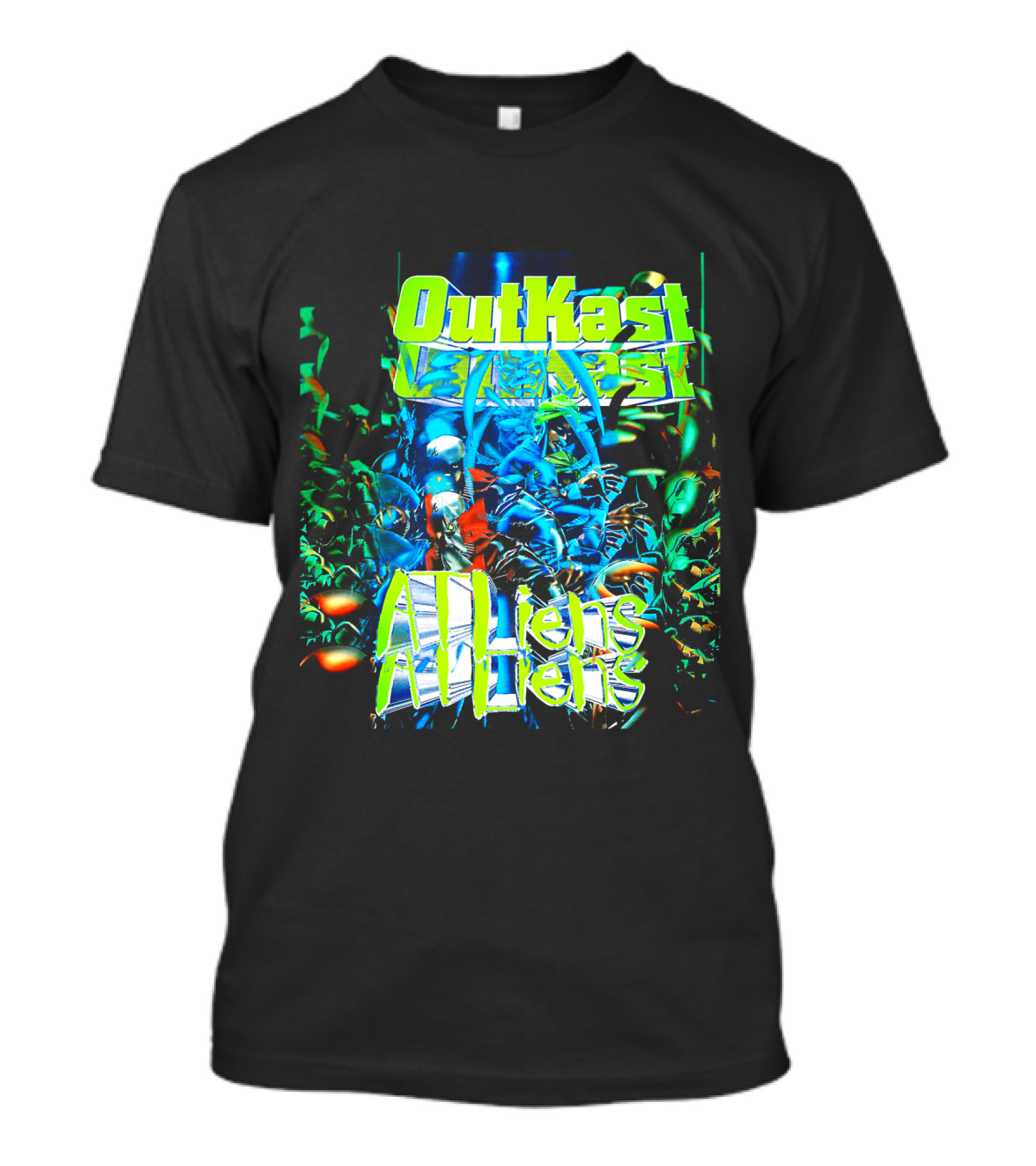 Outkast Atliens Alien Theme T-Shirt