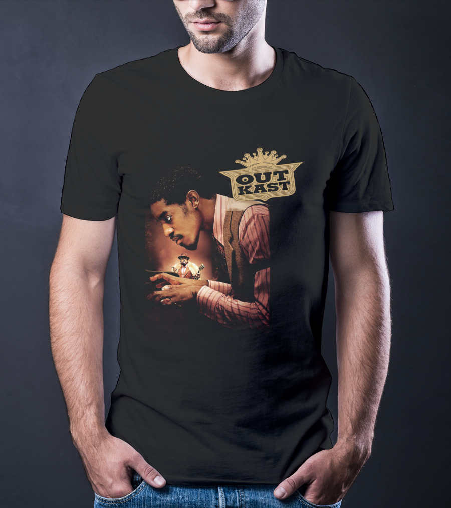 Outkast Classic Album Imagery With Crown T-Shirt