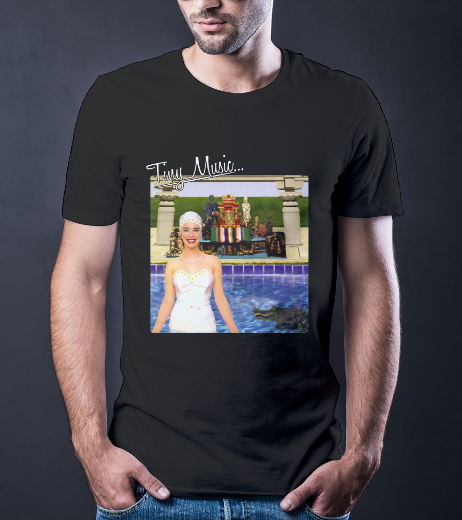 Tiny Music... Spaß Im Schwimmbad Mit Stp Cover Collage T-Shirt