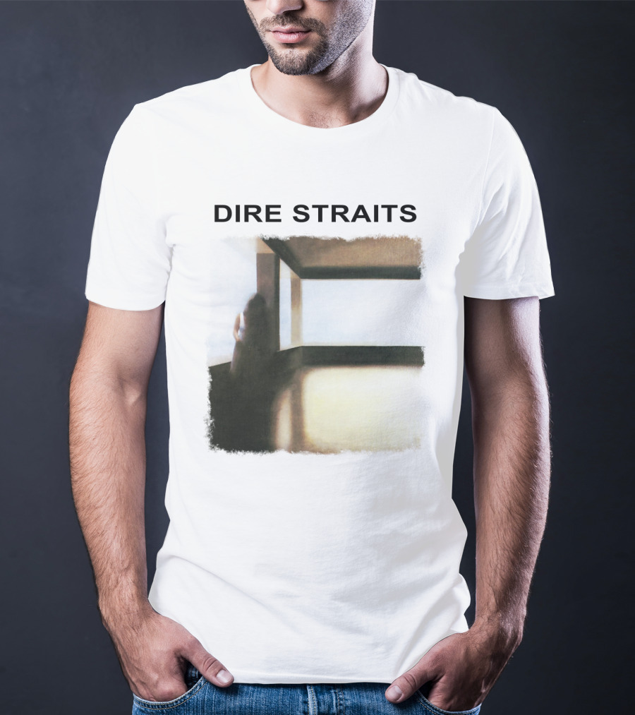 Dire Straits Album Art Minimalist Abstract T-Shirt