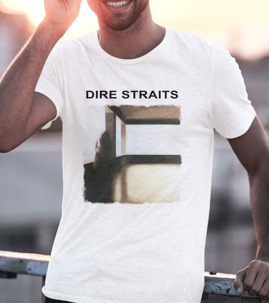 Dire Straits Album Art Minimalist Abstract T-Shirt
