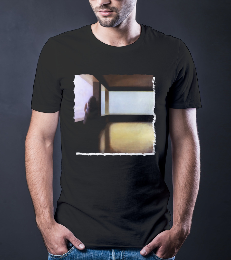 Mysterious Shadow By The Window T-Shirt
