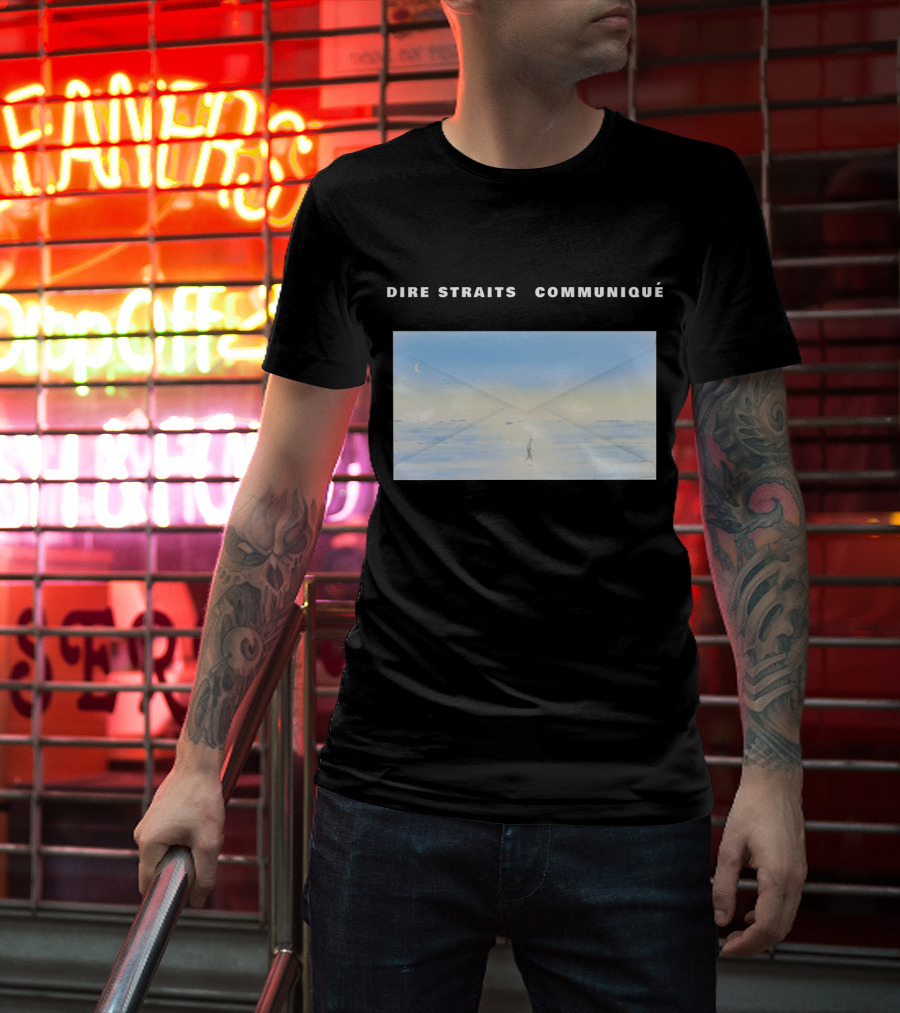 Dire Straits Communiqué Album Cover Artwork T-Shirt