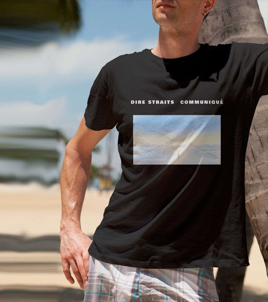 Dire Straits Communiqué Album Cover Artwork T-Shirt