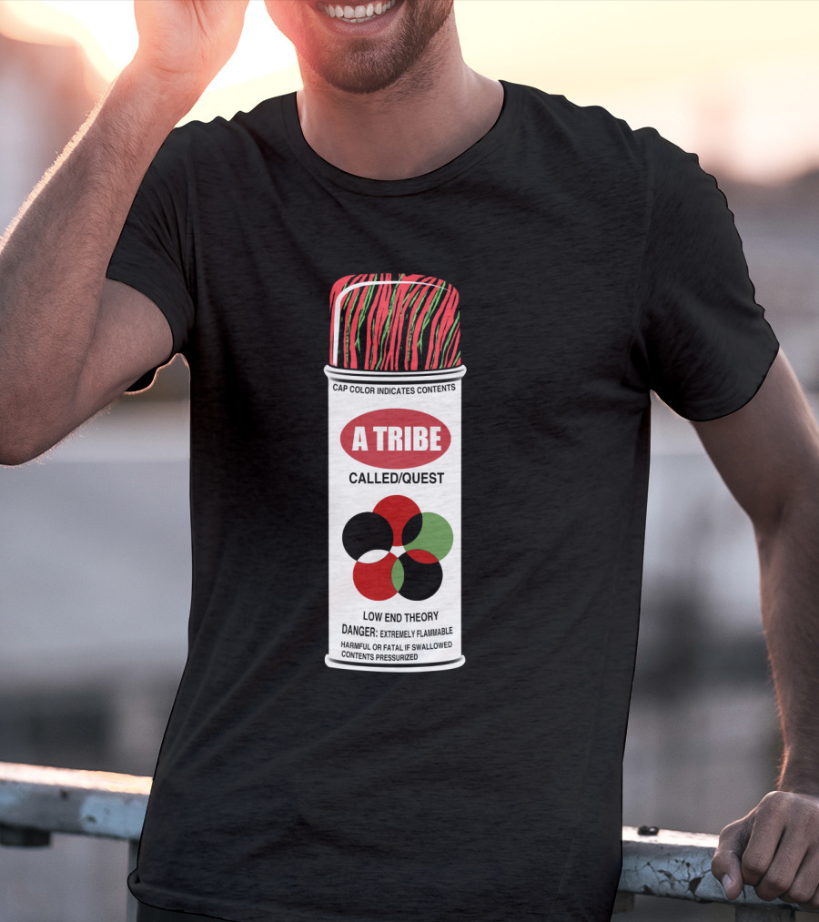 A Tribe Called Quest Low End Theory Spray Can T-Shirt