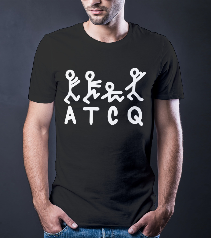 Atcq Stick Figures Dance Sequence T-Shirt