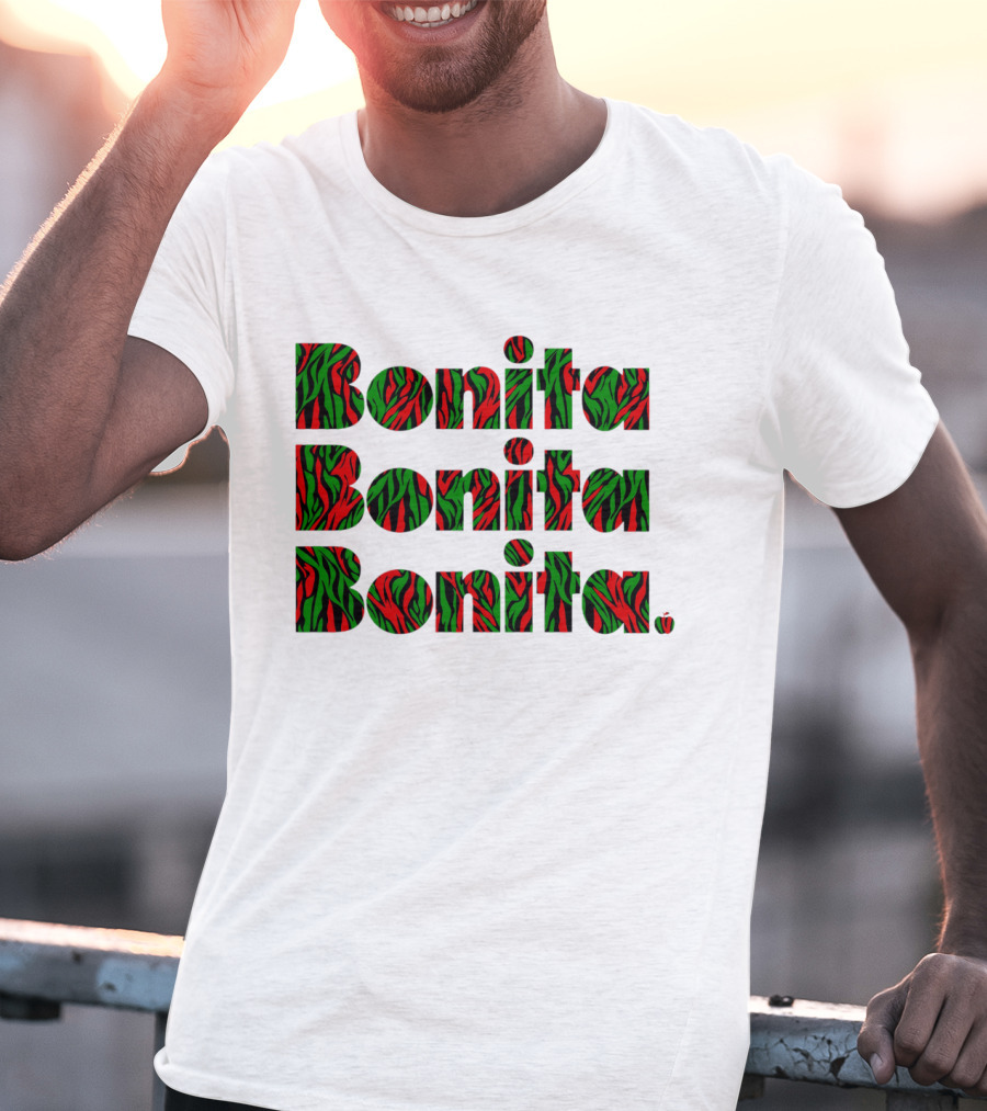 Bonita Bonita Bonita Atcq 21 Pattern T-Shirt