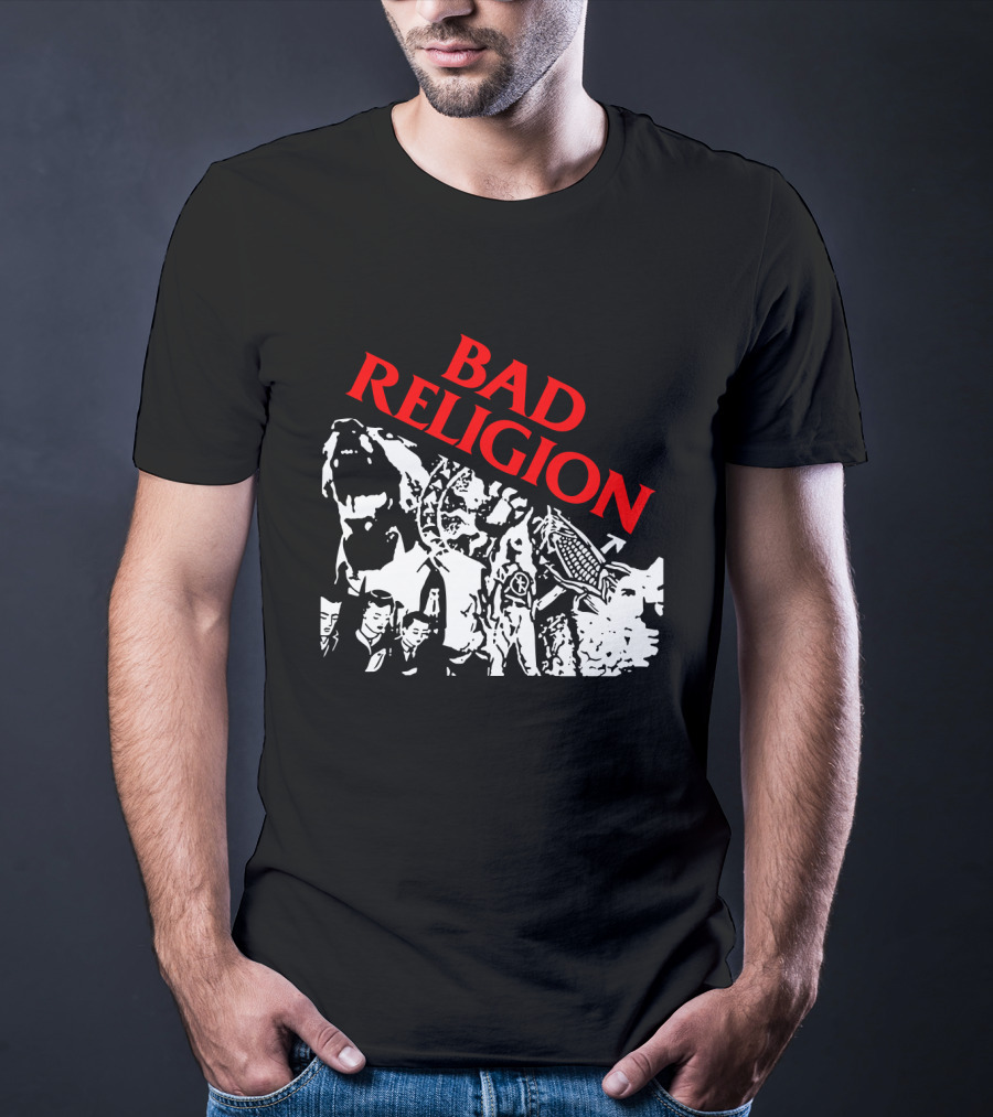Bad Religion Collage Iconography T-Shirt