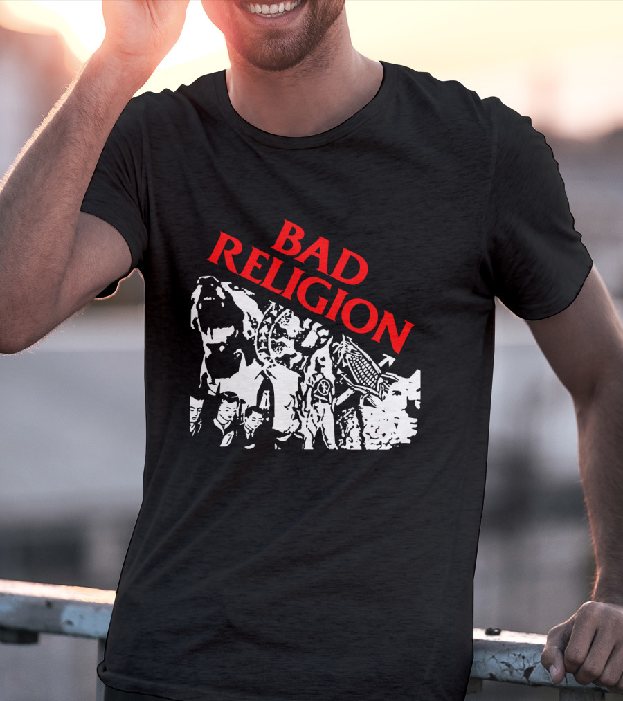 Bad Religion Collage Iconography T-Shirt