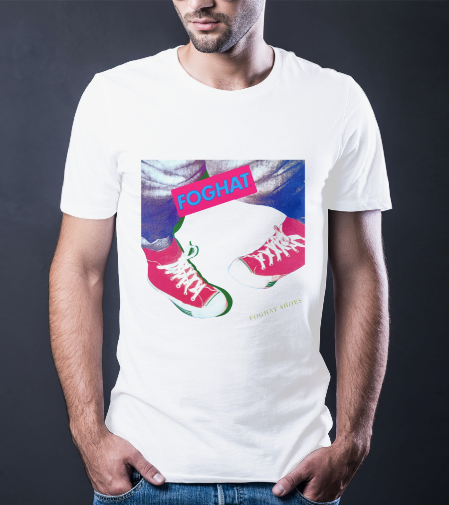 Foghat Shoes Vintage Style Retro Sneakers T-Shirt