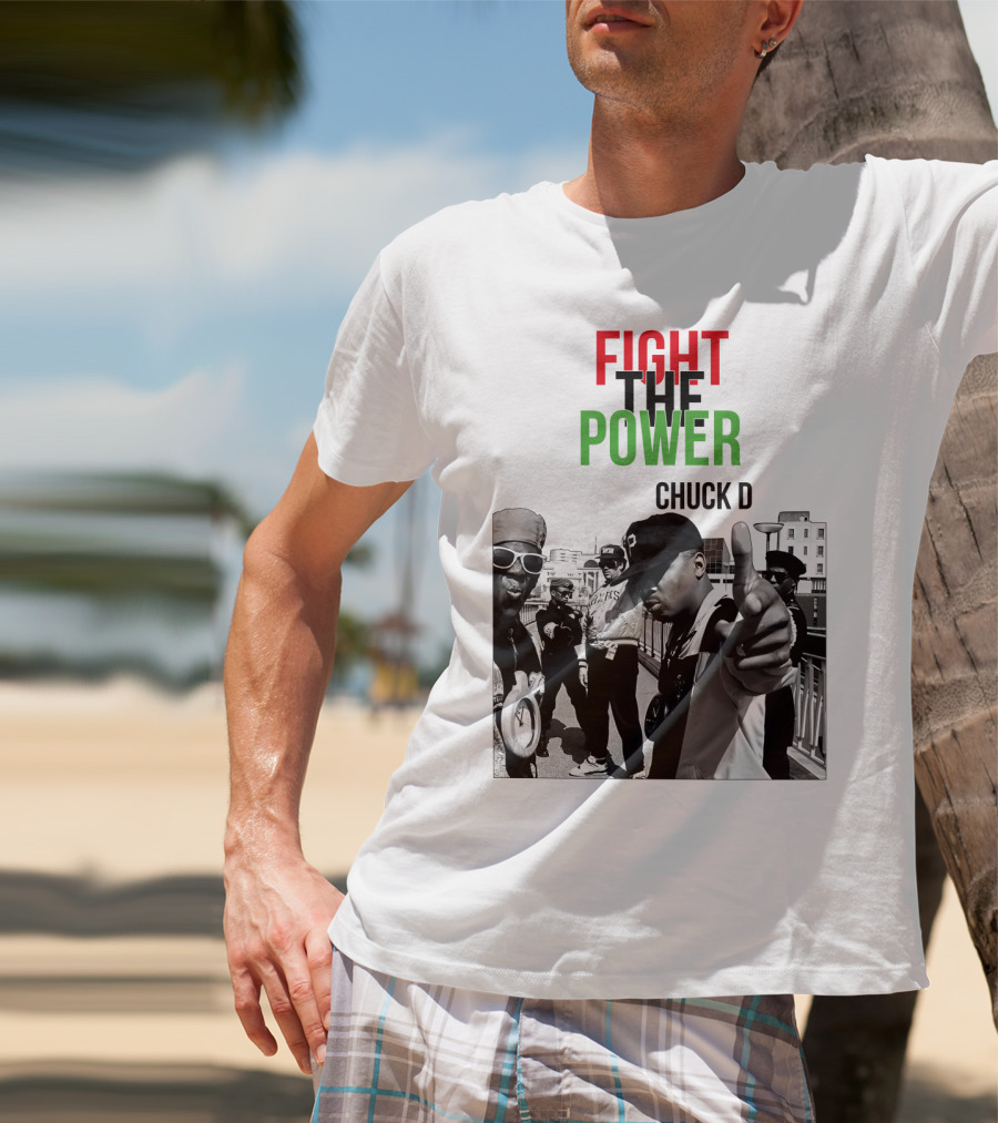 Fight The Power Chuck D T-Shirt
