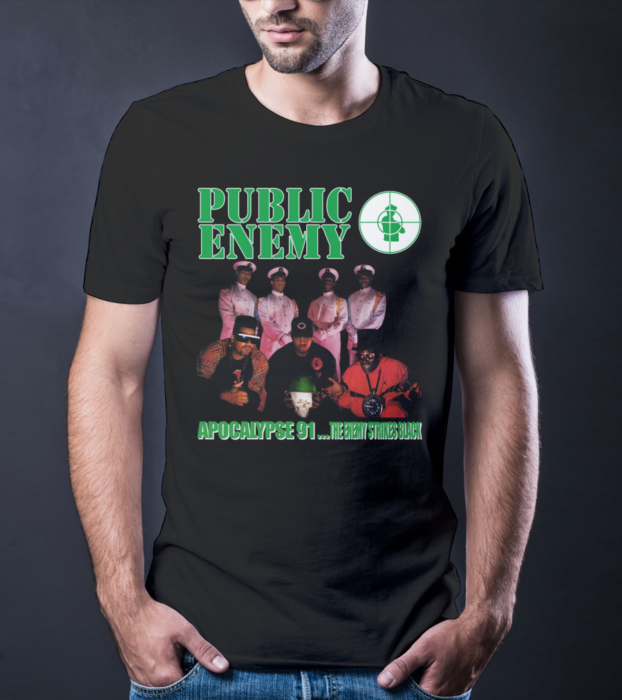 Public Enemy Apocalypse 91 The Enemy Strikes Black T-Shirt