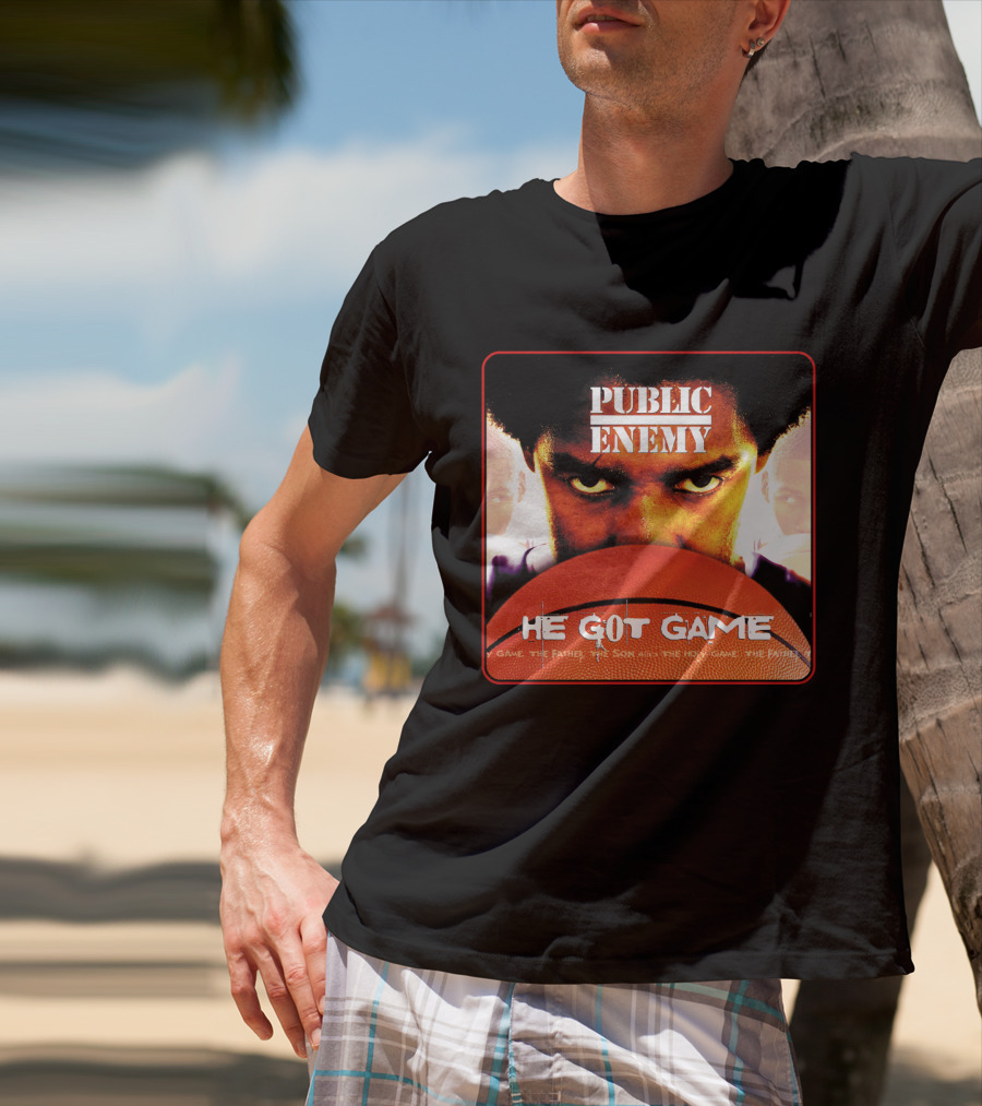 Public Enemy He Got Game The Father The Son And The Holy Game T-Shirt