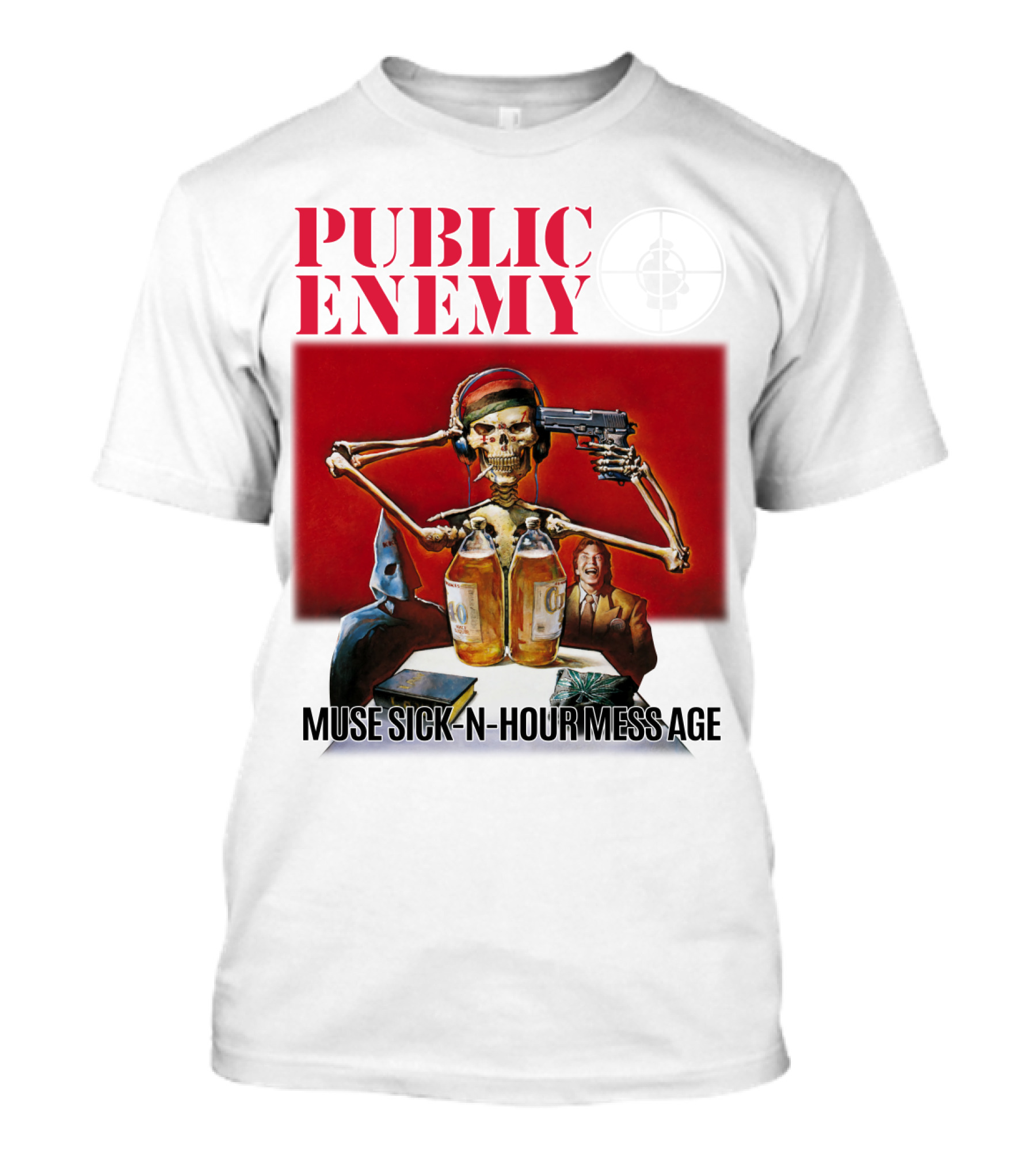 Public Enemy Muse Sick-N-Hour Mess Age T-Shirt
