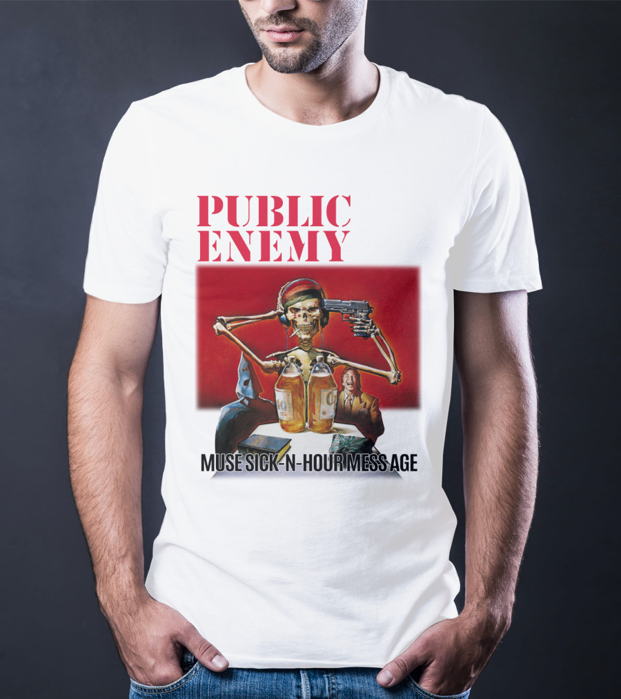 Public Enemy Muse Sick-N-Hour Mess Age T-Shirt