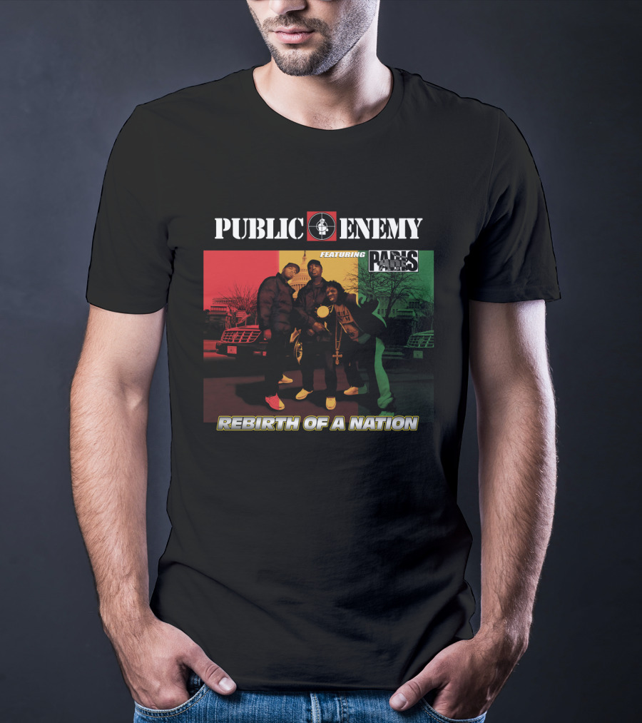 Public Enemy Rebirth Of A Nation Featuring Paris T-Shirt