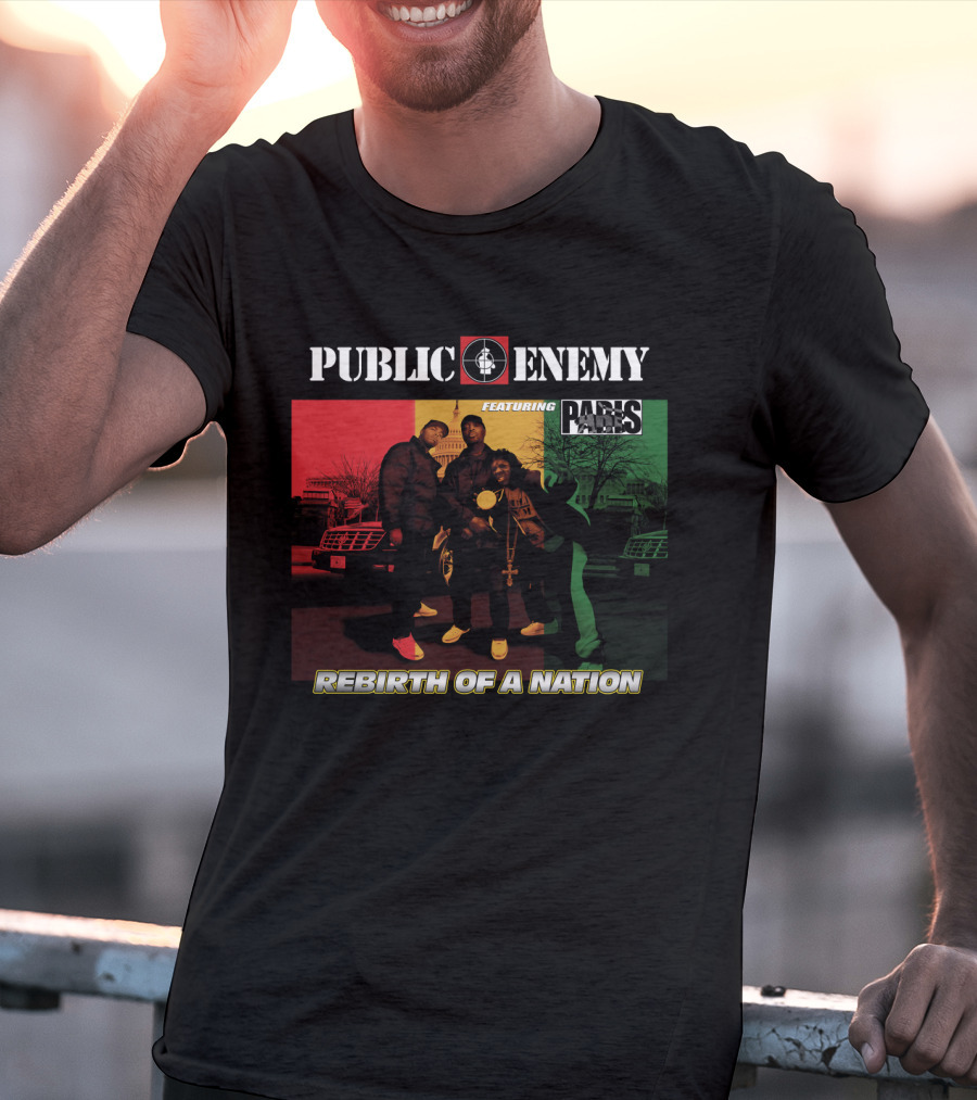 Public Enemy Rebirth Of A Nation Featuring Paris T-Shirt