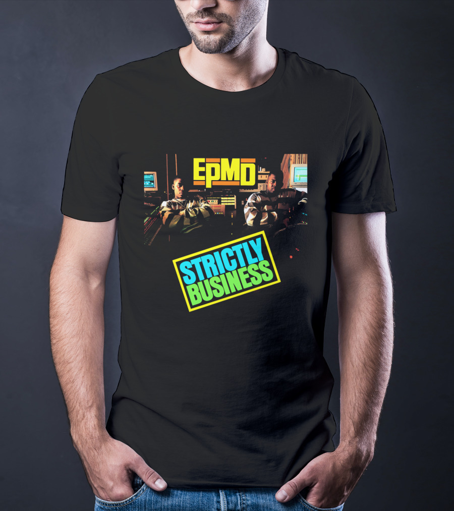 Epmd Strictly Business Album Cover With Studio T-Shirt