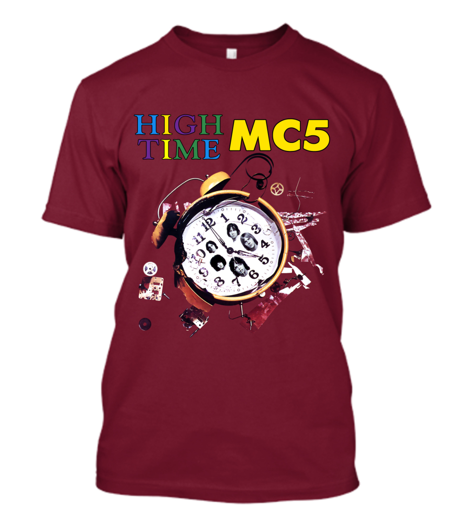 High Time Mc5 Clock T-Shirt