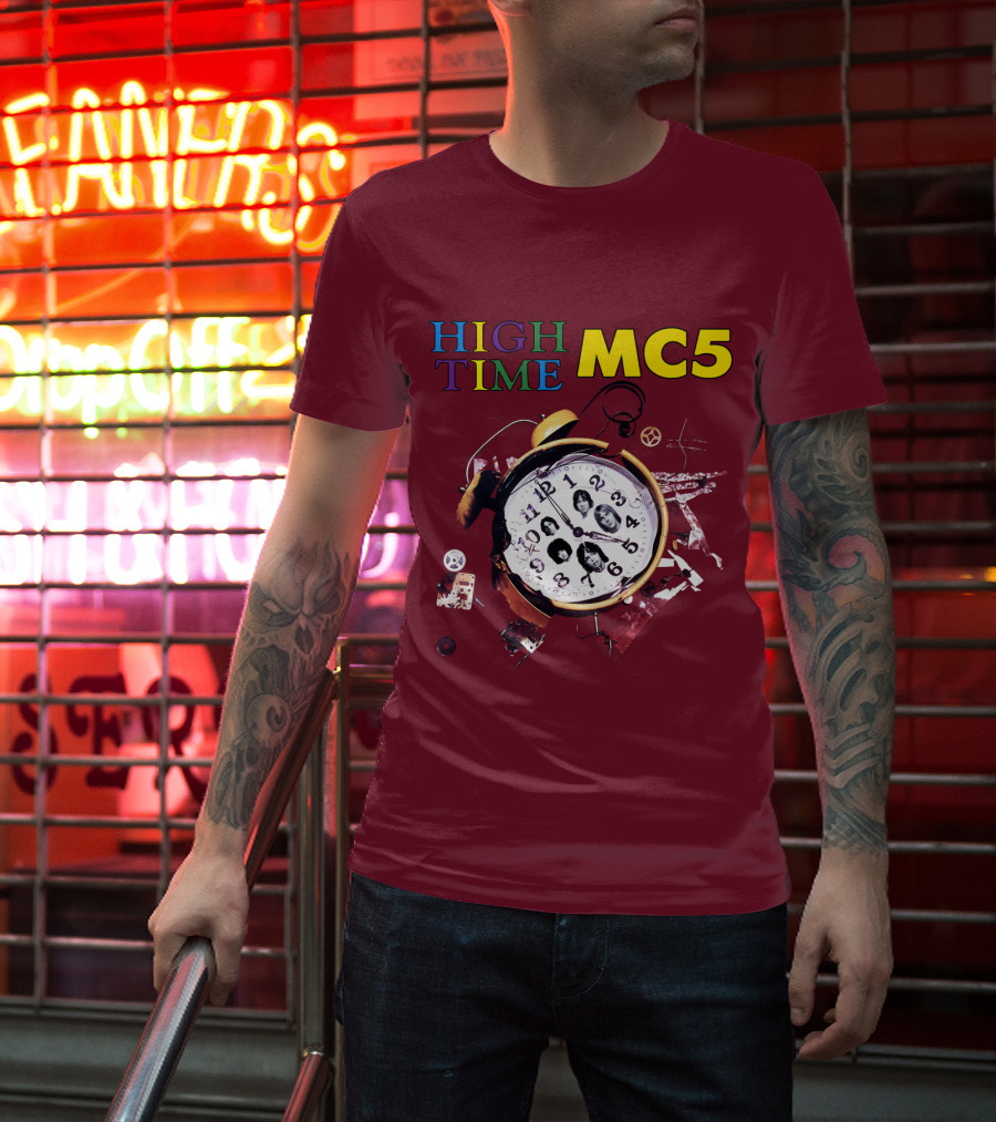 High Time Mc5 Clock T-Shirt