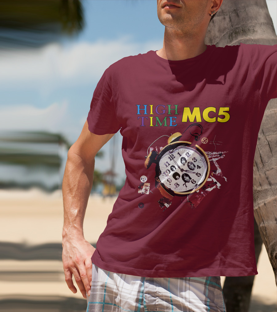 High Time Mc5 Clock T-Shirt