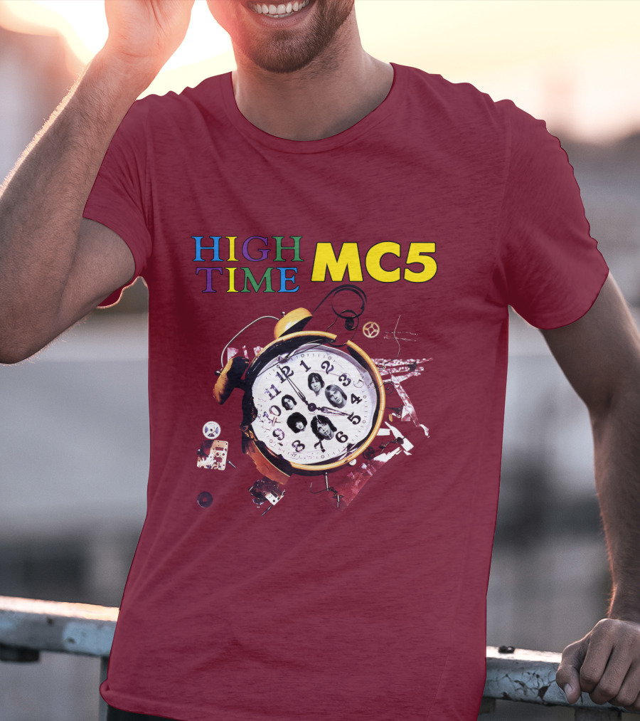 High Time Mc5 Clock T-Shirt