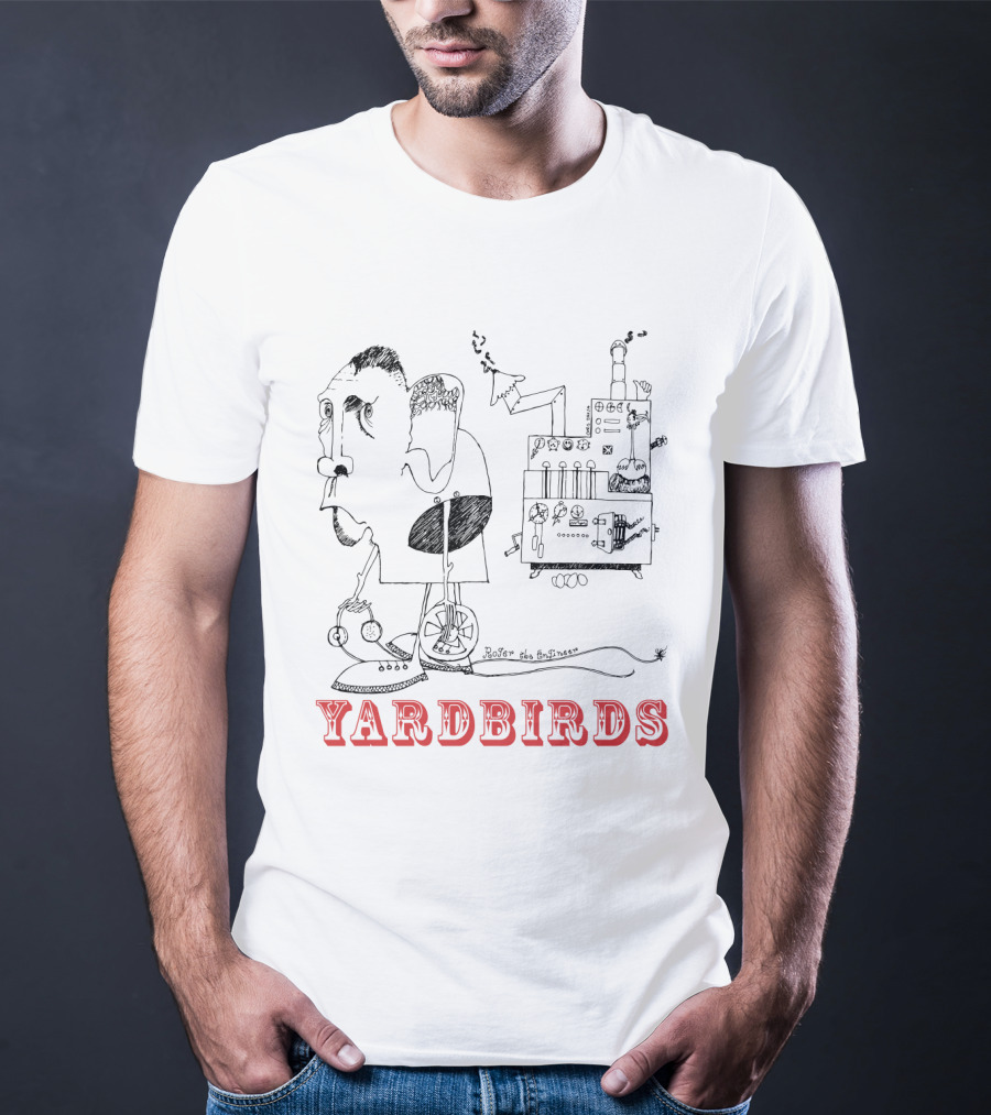 Yardbirds Roger The Engineer Drawing T-Shirt