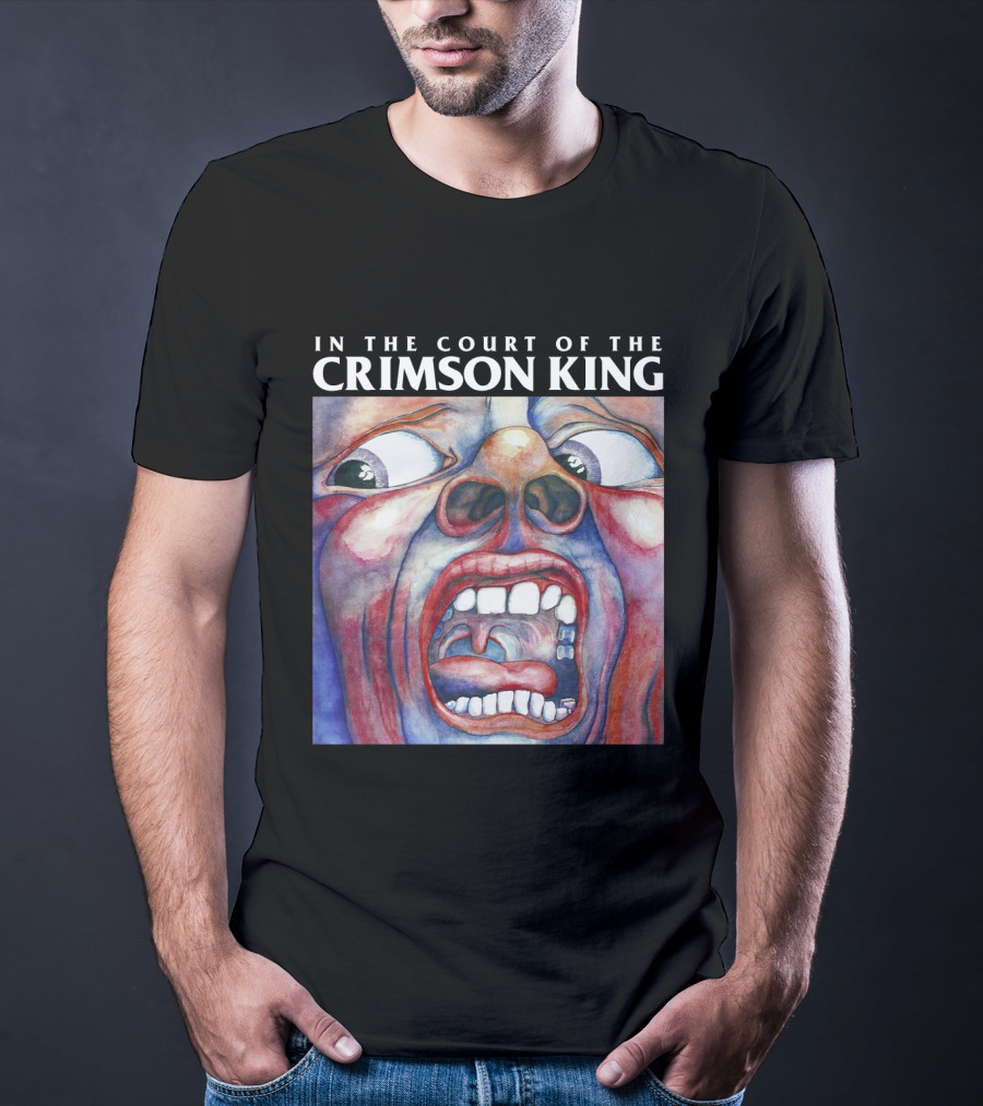 In The Court Of The Crimson King King Crimson Album Cover Iconic Artwork T-Shirt