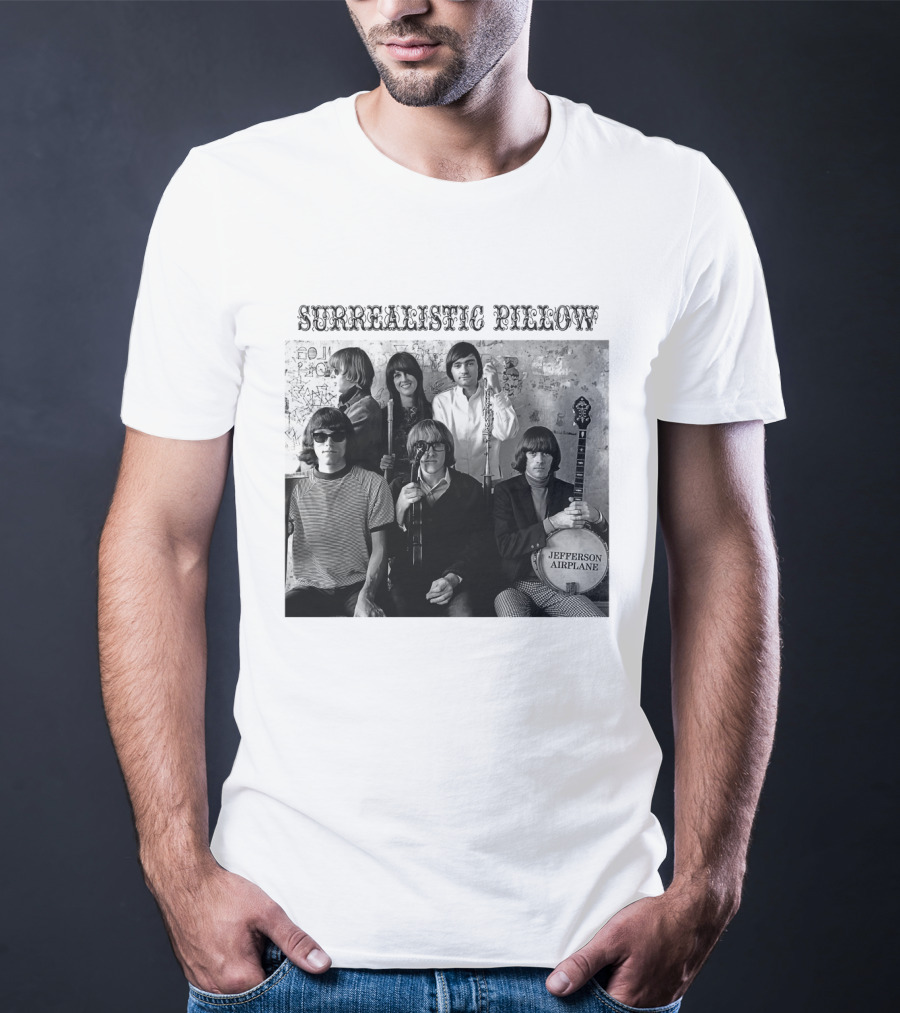 Jefferson Airplane Surrealistic Pillow 1967 Album Cover Photo T-Shirt
