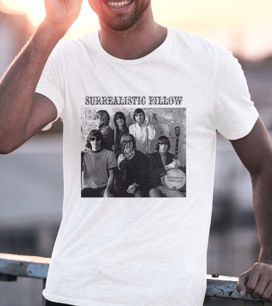 Jefferson Airplane Surrealistic Pillow 1967 Album Cover Photo T-Shirt